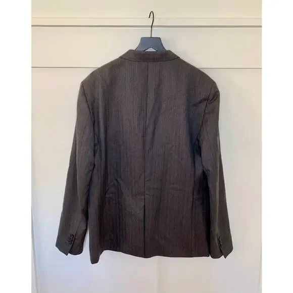 Dsquared2 Suit Jacket in Gray Size XL Tweed Button Front Formal Party Cocktail - Picture 2 of 3